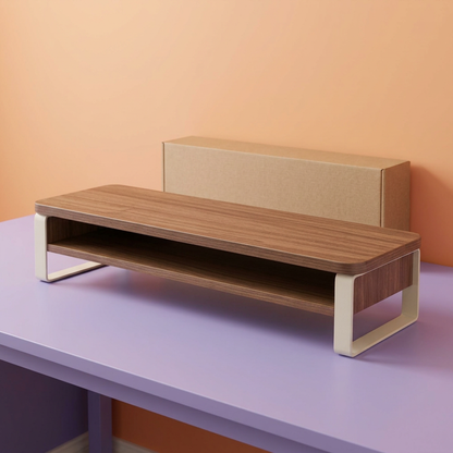 AI concept monitor shelf side angle