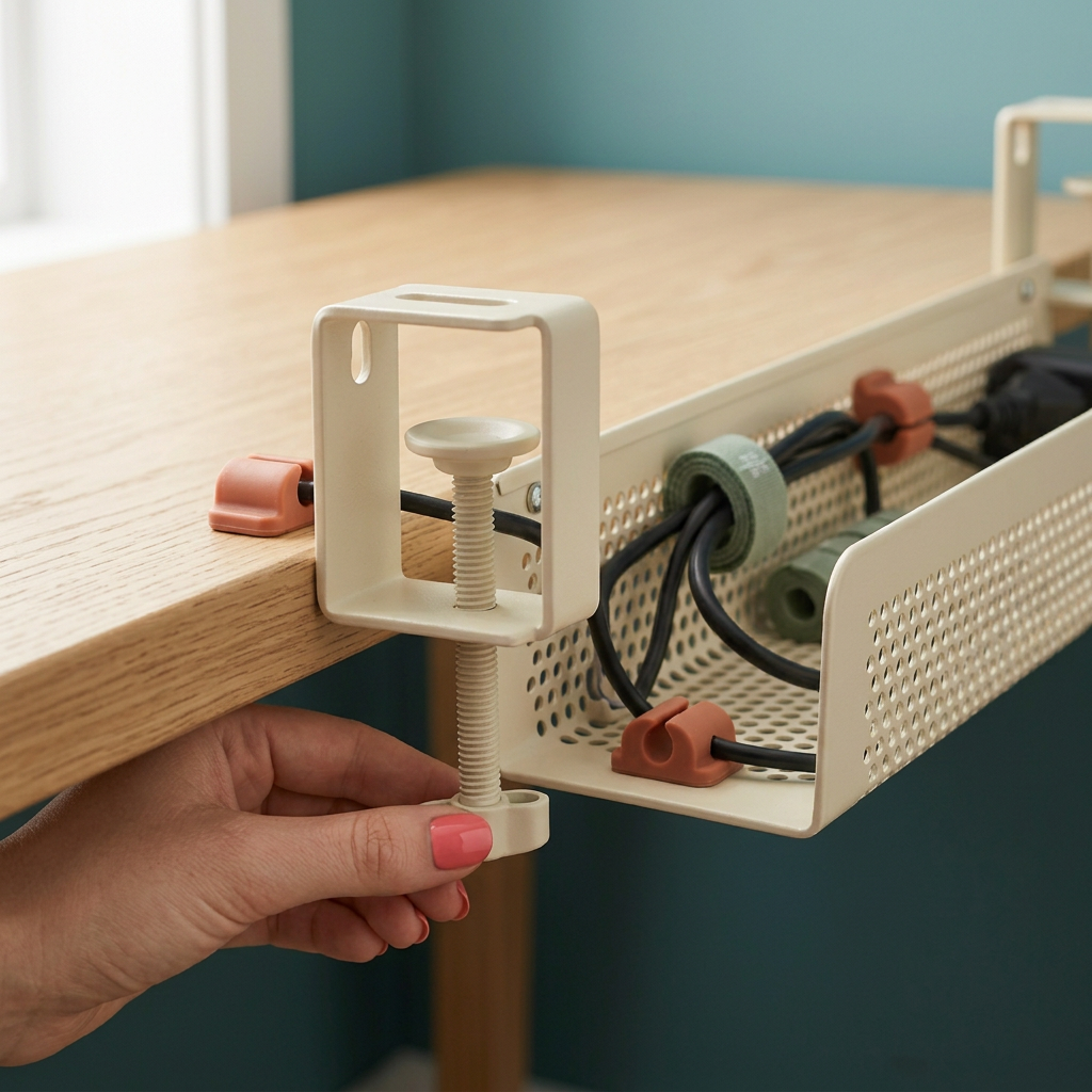 AI concept clamp bracket detail